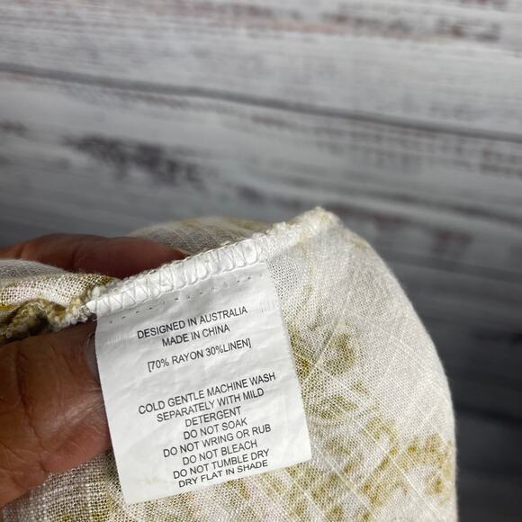 Cream Sleeveless V-Neck Maxi Sundress - Picture 4 of 7